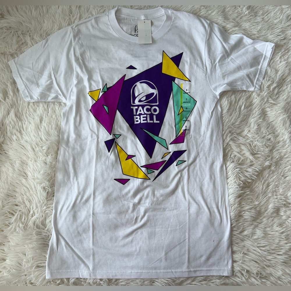Taco Bell NWT T-Shirt Size Small White